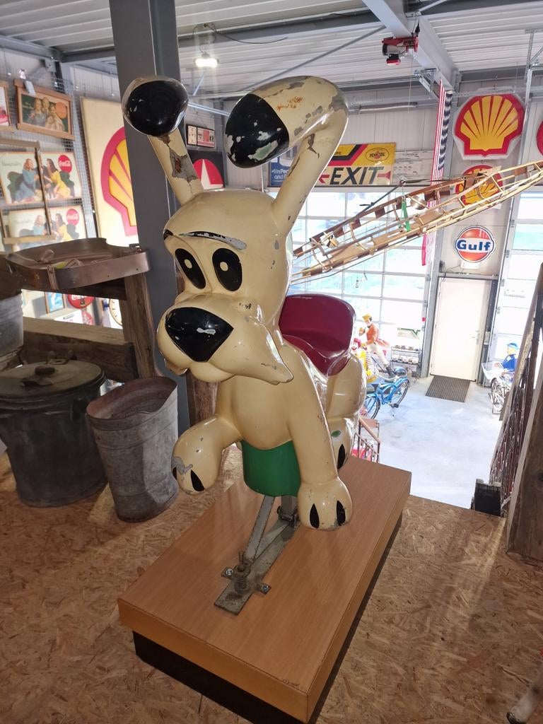 Idéfix de trouwe hond van obelix. Kermispaard, Ophalen, Asterix en Obelix, Gebruikt, Beeldje of Figuurtje