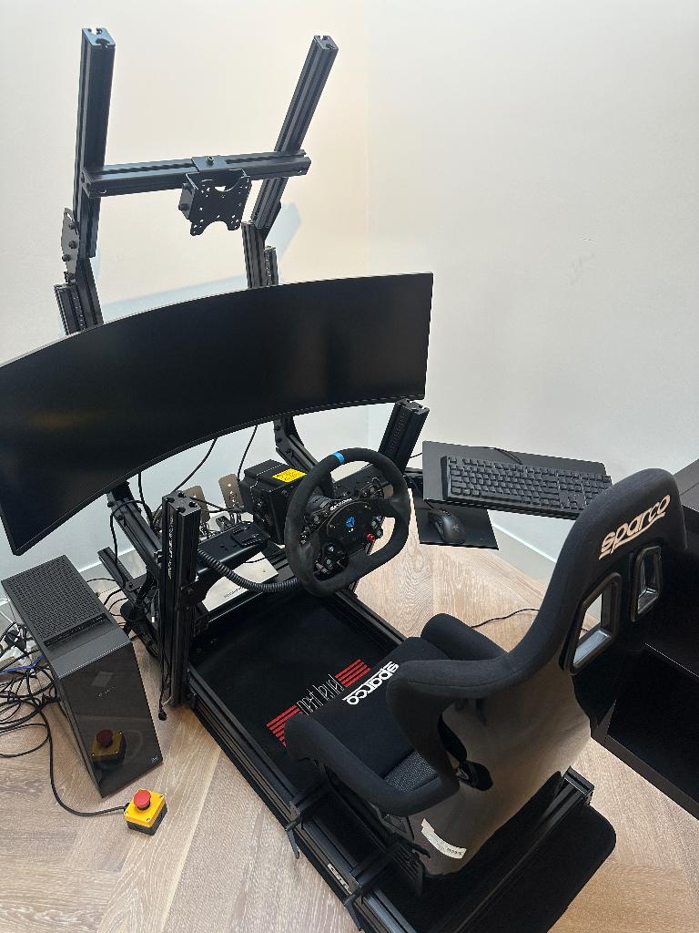 Simrace setup | Simucube/Nextlevel/Sparco/Heusinkveld, Ophalen, Zo goed als nieuw