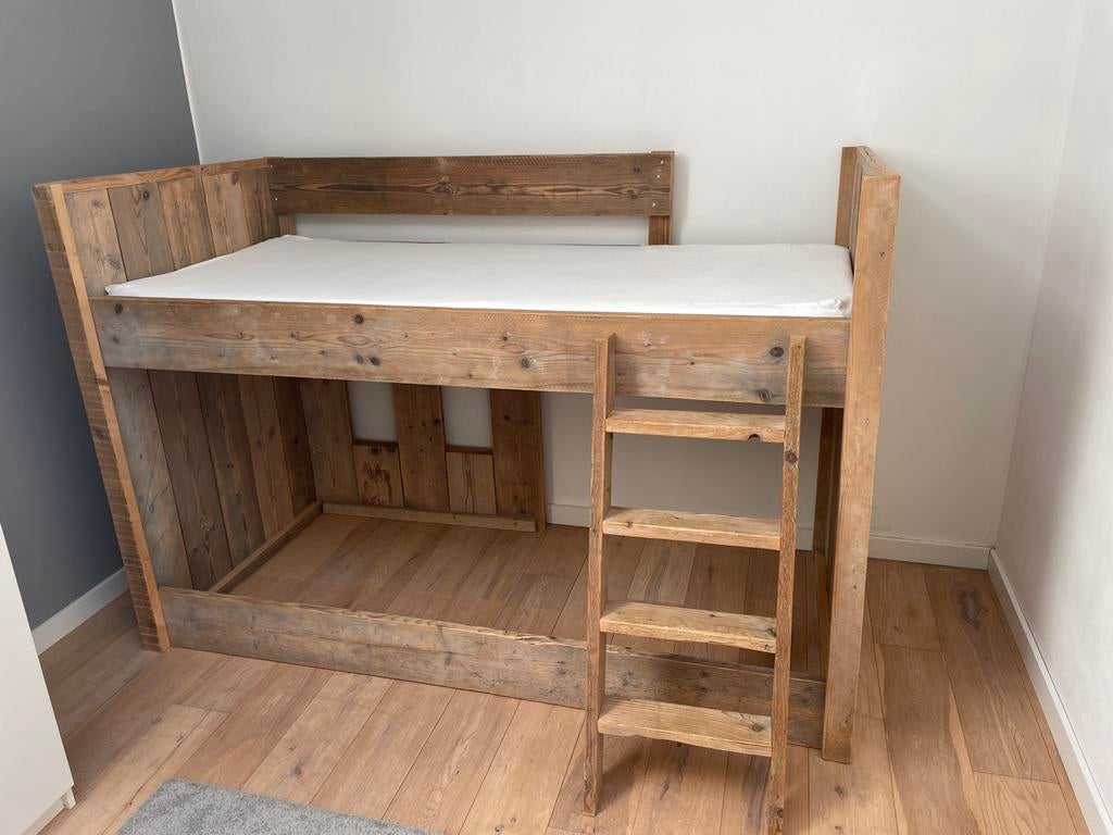 Houten stapelbed, Ophalen, Gebruikt, Stapelbed