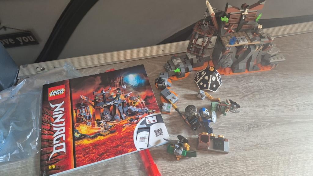 Ninjago lego, Ophalen of Verzenden, Zo goed als nieuw, Versiering