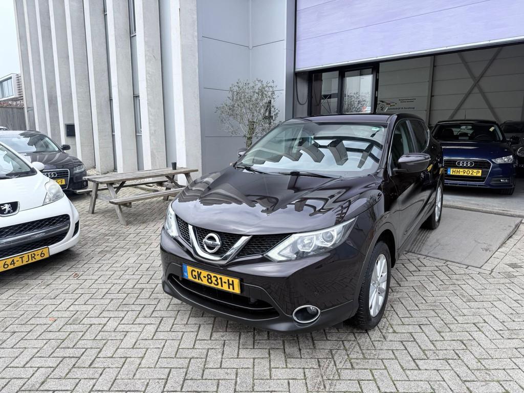 Nissan Qashqai 1.2 Acenta 2E EIG! NAP! DEALER! INRUIL MOGELI, Voorwielaandrijving, Stof, Gebruikt, 116 pk