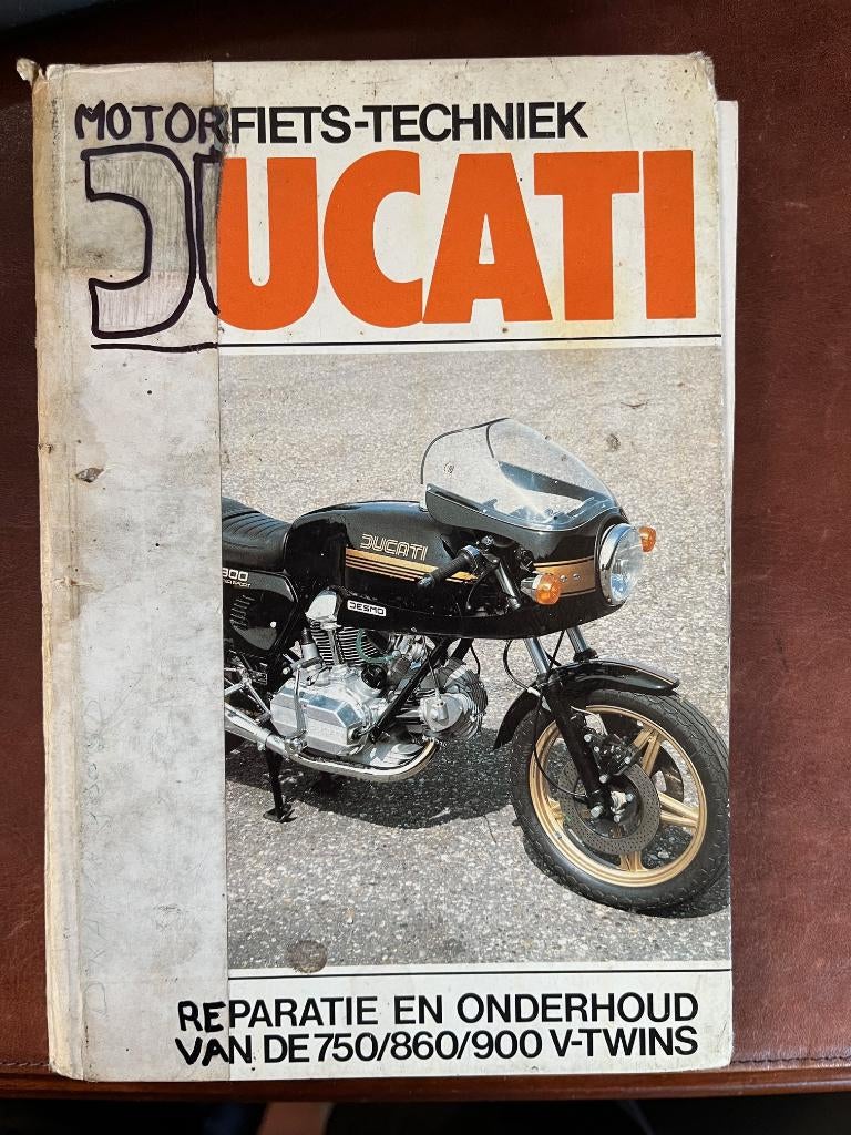 Ducati Motorfietstechniek, 750, 860, 900, '71-'77, Desmo, Motoren, Handleidingen en Instructieboekjes, Ducati, Verzenden