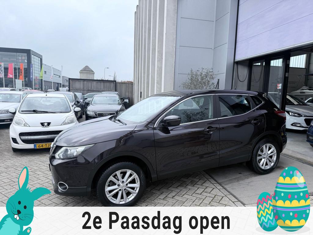 Nissan Qashqai 1.2 Acenta 2E EIG! NAP! DEALER! INRUIL MOGELI, Voorwielaandrijving, Stof, Gebruikt, 116 pk