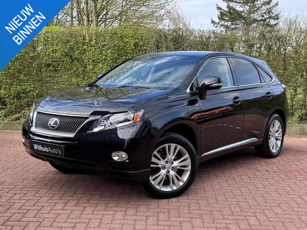 Lexus RX 450h 4WD Executive Youngtimer Trekhaak DEALER ONDER, Auto's, Lexus, Automaat, Euro 5, Gebruikt, Stoelverwarming