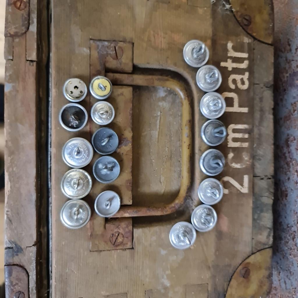 Originele Duitse uniform knopel, Verzamelen, Ophalen of Verzenden, Duitsland, Kleding of Schoenen