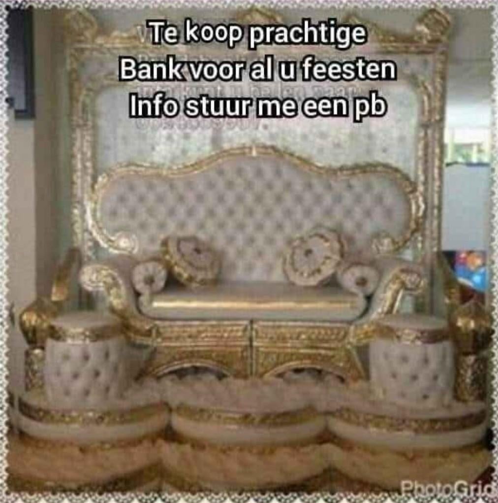 Bruidsbank, Ophalen of Verzenden, Eenpersoons, Minder dan 150 cm