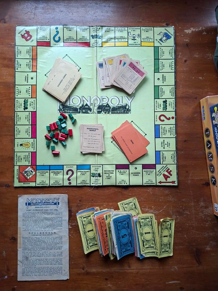 Monopoly. Oud spel., Ophalen of Verzenden