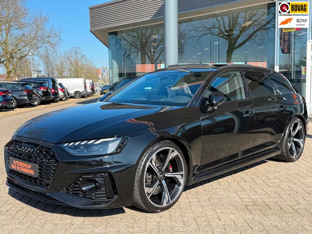 Audi A4 Avant 2.9 TFSI RS 4, RS-Pakket 280 v/max, Carbon int, Gebruikt, Zwart, 11 km/l, Vierwielaandrijving