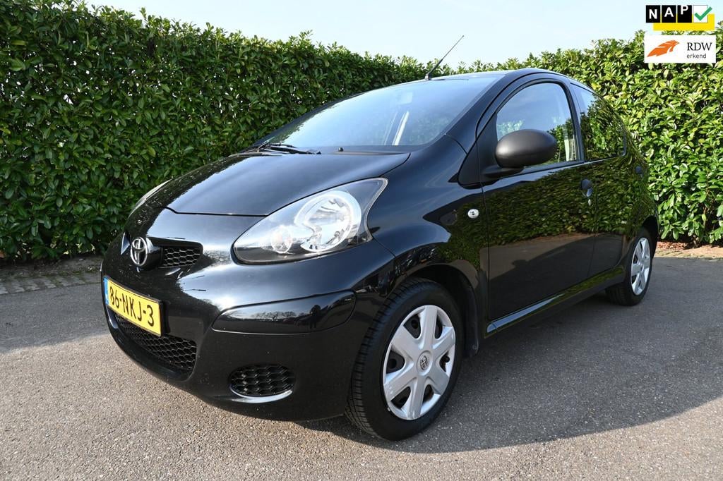 Toyota Aygo 1.0-12V Access. Origineel Nederlandse auto met N, Voorwielaandrijving, Euro 5, 4 stoelen, Origineel Nederlands