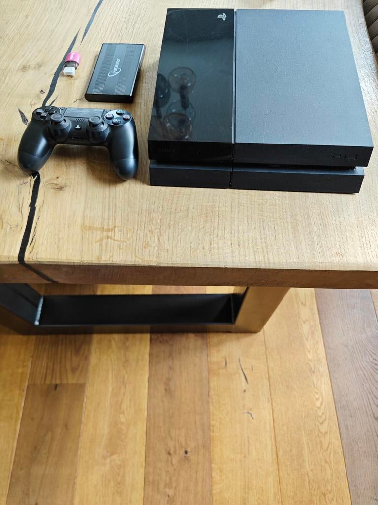 PlayStation 4 met GoldHEN 9.00 firmware, Spelcomputers en Games, Ophalen, Met 1 controller, Original, Met harde schijf