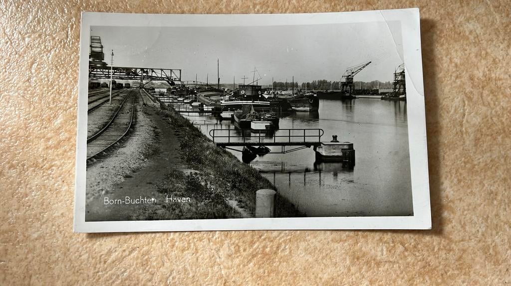 Born Buchten transport rails haven, Ophalen of Verzenden, 1960 tot 1980, Gelopen, Limburg