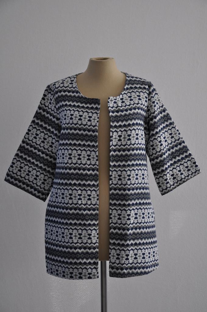 jasje, kimono, boho, festival, Ophalen of Verzenden, Nieuw, Maat 34 (XS) of kleiner, Blauw