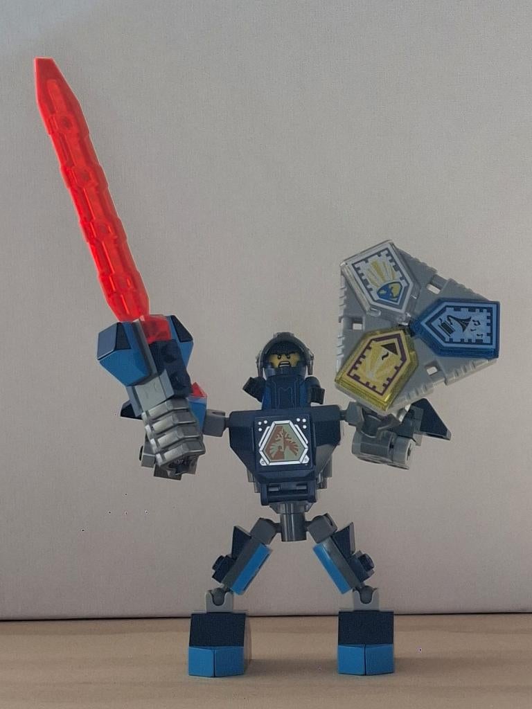 LEGO Nexo Knights -- Strijdharnas clay (70362), Ophalen of Verzenden, Zo goed als nieuw, Complete set, Lego
