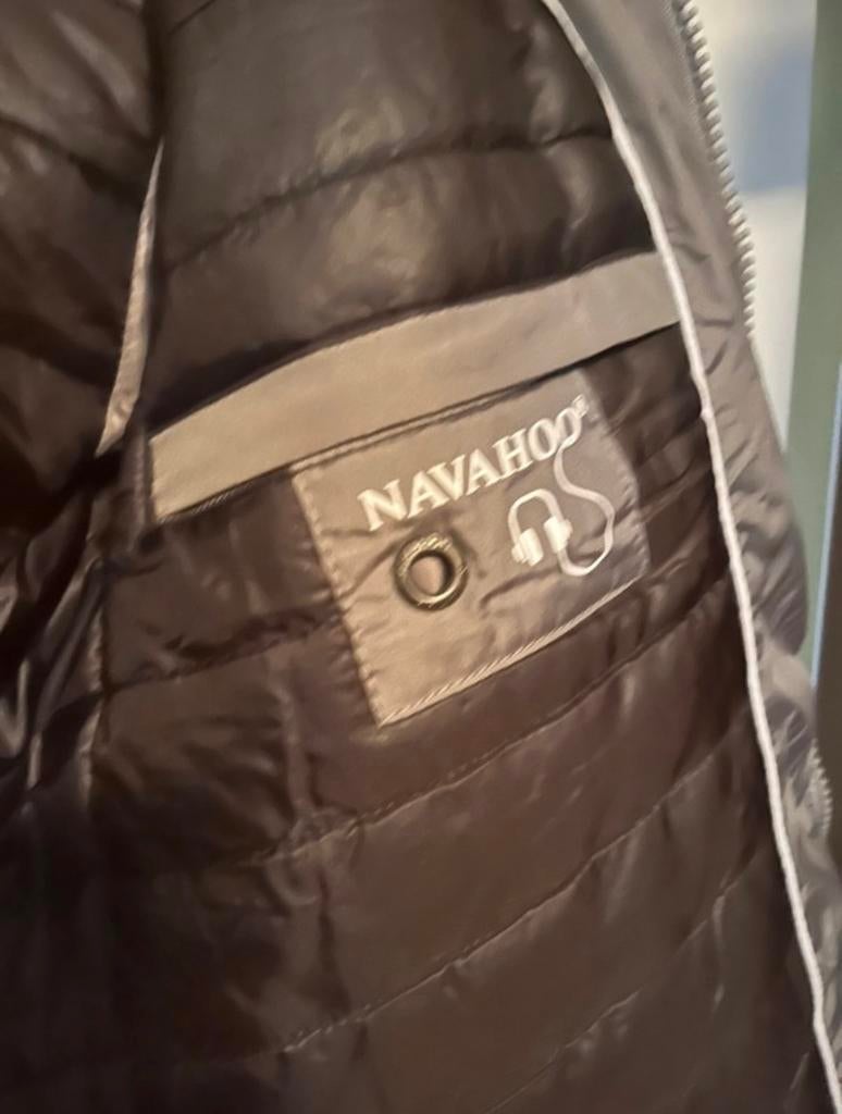 Navahoo Winterjas Dames - Grijs met Bontkraag, Ophalen of Verzenden, Zo goed als nieuw, Maat 36 (S), Grijs