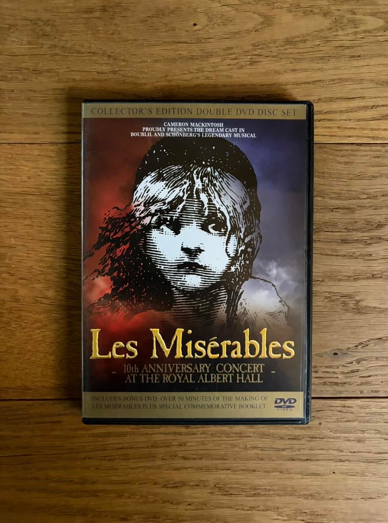 Les Miserables 10th Anniversary concert dubbel dvd musical, Ophalen of Verzenden, Zo goed als nieuw