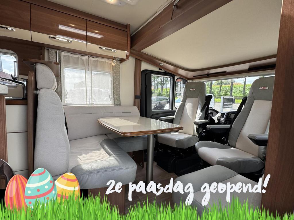 Lmc I735 Explorer Automaat Enkele Bedden Hefbed Zonnepaneel, Caravans en Kamperen, Campers, Airbags, 7 tot 8 meter, Bedrijf, Diesel