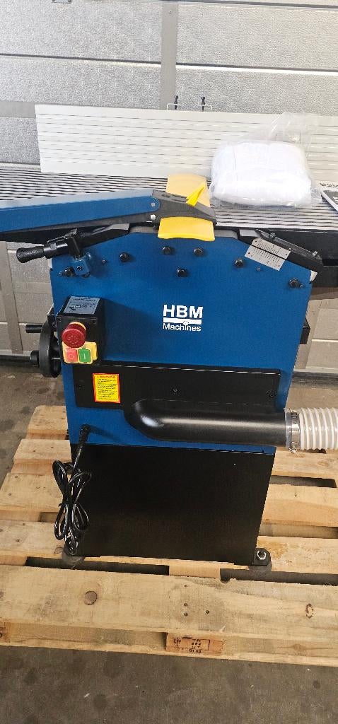 HBM 12 inch vlak en vandiktebank met onderstel 230 Volt, Ophalen of Verzenden, Zo goed als nieuw, Elektrisch
