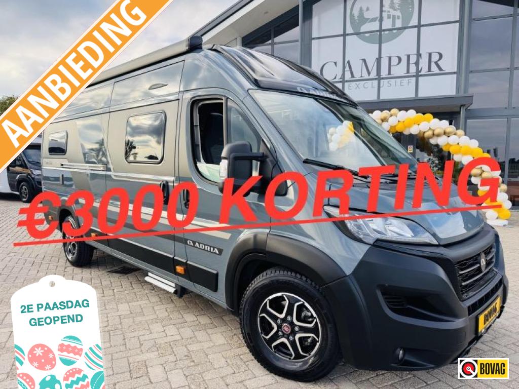 Adria Twin Supreme 640 SLB Automaat PAASSHOW 3000 KORTING, Automaat, Fiat, Tot en met 2, Bedrijf