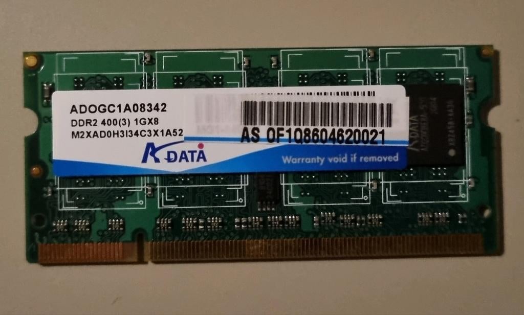 KDATA DDR2 400(3) 1GB RAM Geheugenmodule, Computers en Software, RAM geheugen, Server, Ophalen of Verzenden, DDR2, Gebruikt