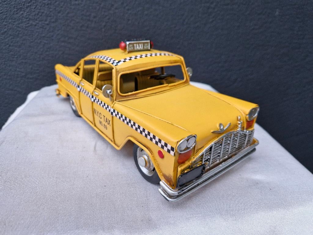 Grote blikken taxi amerika, Verzenden