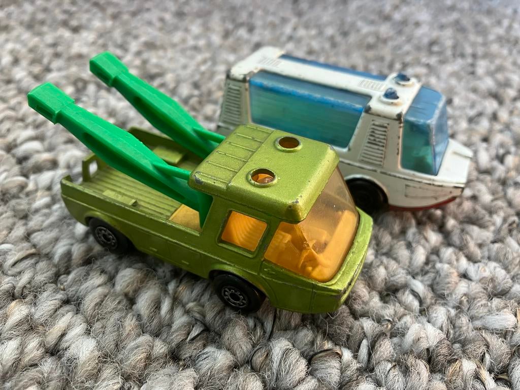 Vintage Matchbox Auto's - Toe Joe & Stretcha Festa, Ophalen of Verzenden, Gebruikt, Auto