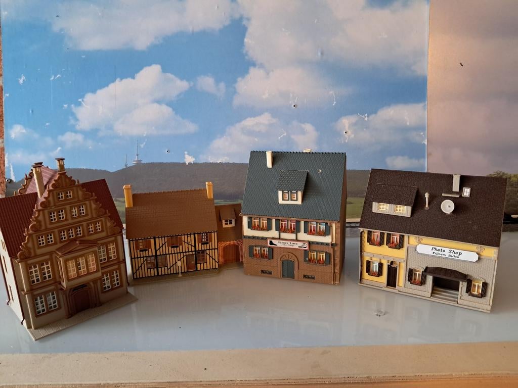 SCENERY VOLLMER DIVERSE, Hobby en Vrije tijd, Modeltreinen | H0, Overige merken, Gelijkstroom of Wisselstroom, Brug, Tunnel of Gebouw