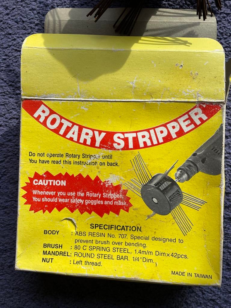 Roest Stripper - Rotary Stripper, Ophalen of Verzenden, Nieuw