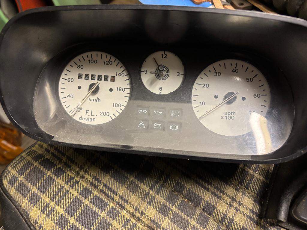 Sr meterset met toerenteller opel kadett c, Ophalen of Verzenden, Gebruikt, Opel