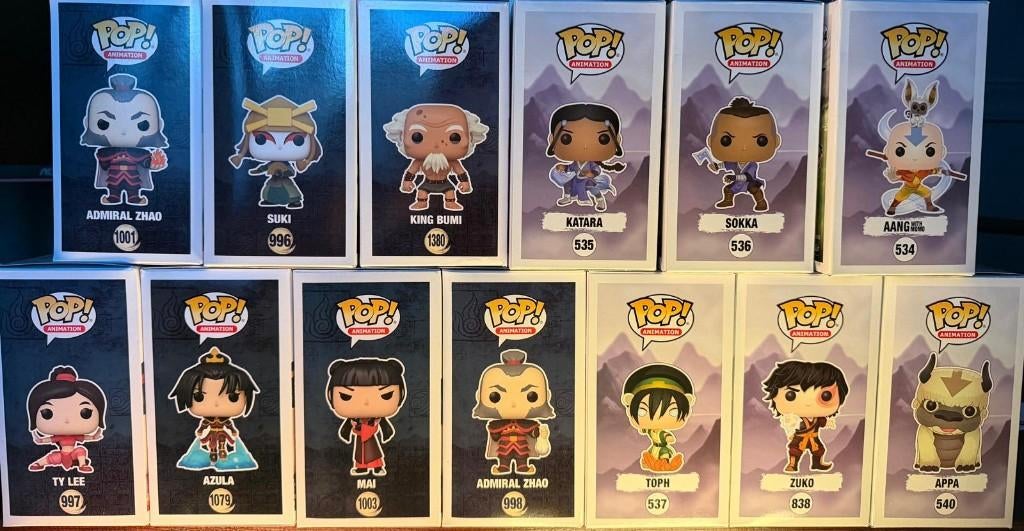 Funko pop The last Airbender, 3 spelers of meer, Verzenden, Zo goed als nieuw, Vanaf 3 jaar