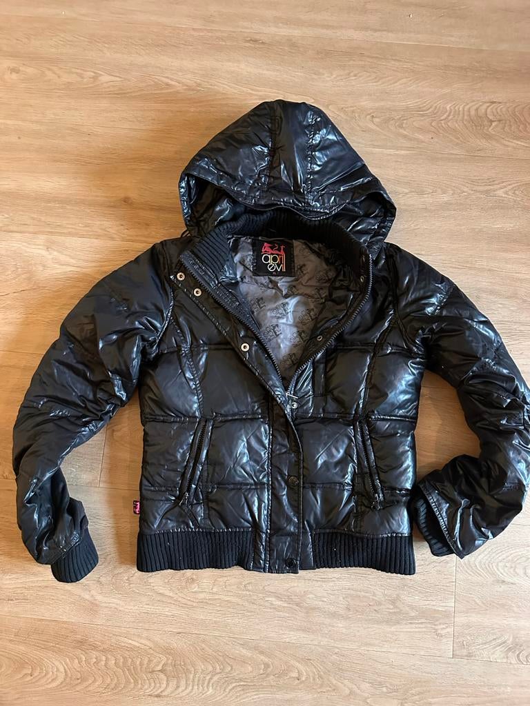 April Evil Damesjas XL (valt als L) met donsvoering, Kleding | Dames, Ophalen, Zo goed als nieuw, Maat 46/48 (XL) of groter, Jack