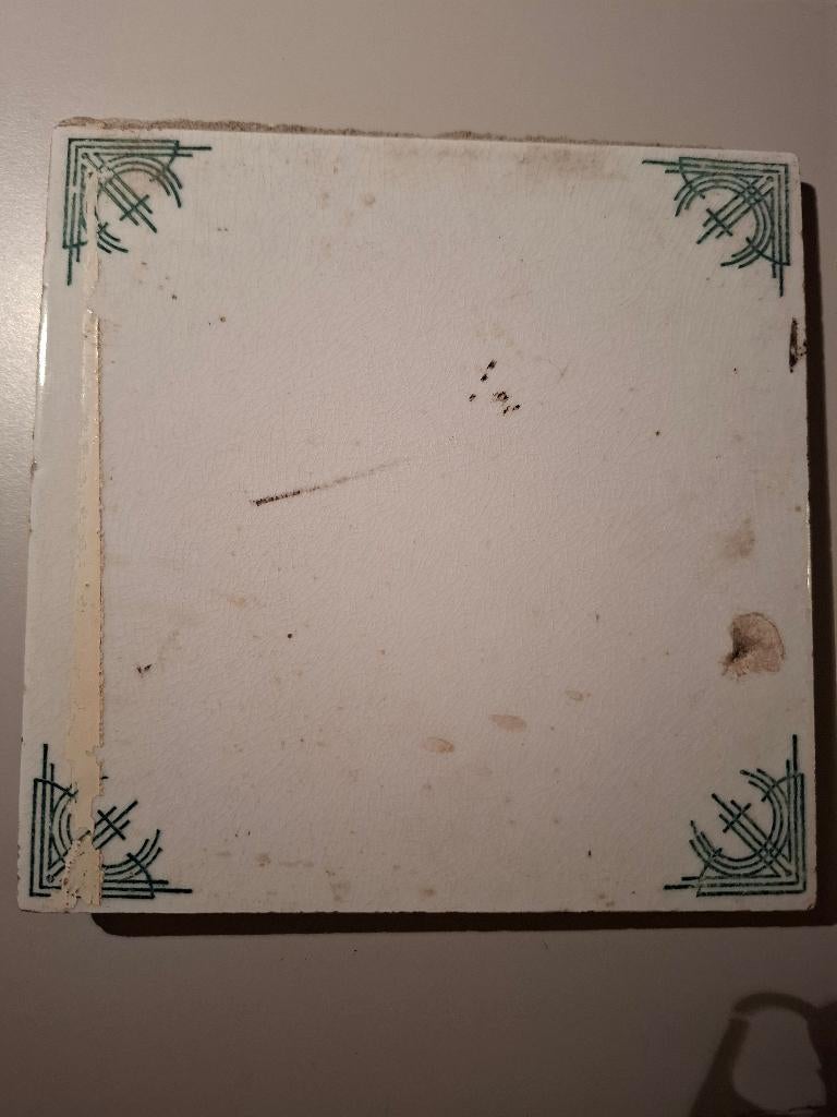 Jugendstill tegels antiek, Antiek en Kunst, Antiek | Wandborden en Tegels, Ophalen