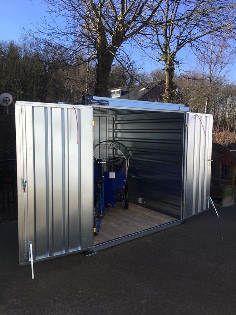 bakfiets/duofiets/rolstoelfiets/stalling/snelbouwcontainer, Ophalen of Verzenden, Nieuw, Goederen, Overige merken