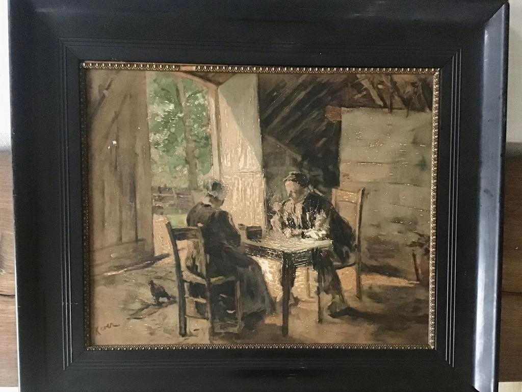 Hein Kever ingelijst, Ophalen