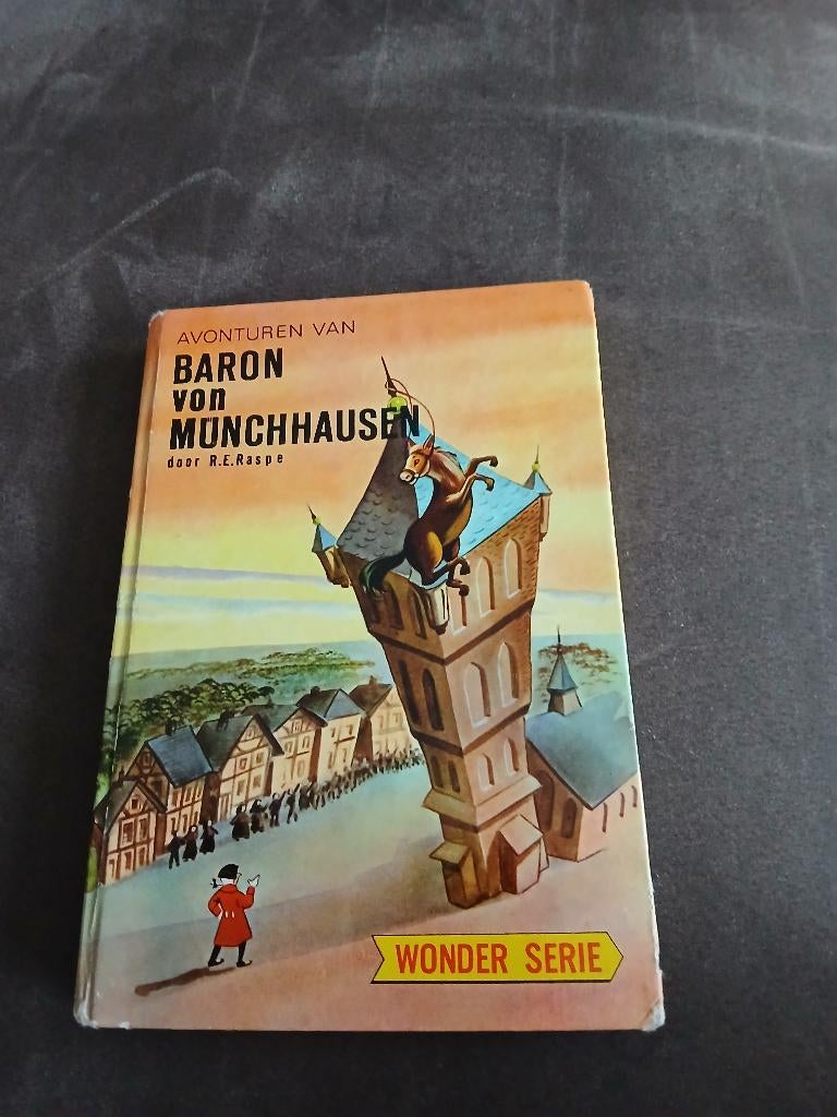 Boek Baron van Munchhausen, Boeken, Gelezen, Ophalen of Verzenden, Nederland, R.E.Raspe