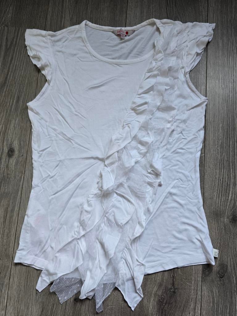 Wit blouse Boboli, maat 158-164, Nieuw (FK3), Kinderen en Baby's, Kinderkleding | Maat 158, Ophalen of Verzenden, Nieuw, Meisje