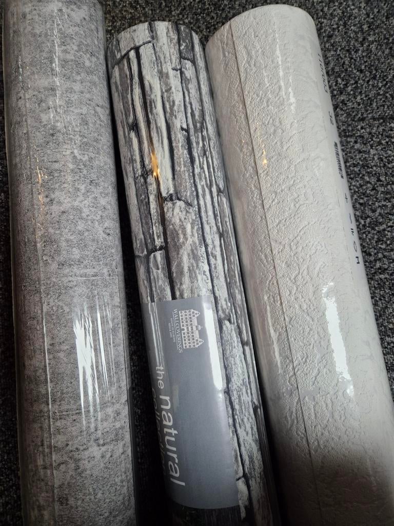 6 rollen nieuw behang! Kijk snel!, Ophalen, 75 m² of meer