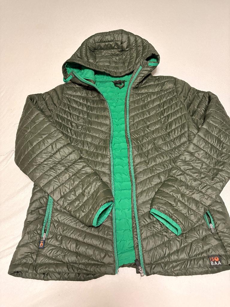 Isobaa Merino wol gevoerde jas maat L (FOREST/GREEN), Isobaa, Maat 42/44 (L), Ophalen of Verzenden, Zo goed als nieuw