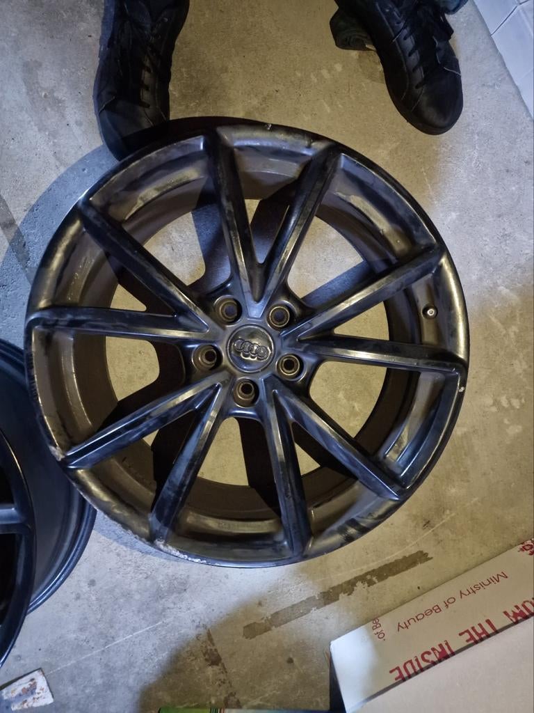 Audi RS Velgen 19 inc A4 B9 2017 - Beschadigd, Ophalen, Gebruikt, Audi