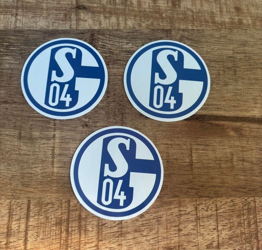 Schalke 04 stickers, Ophalen of Verzenden, Nieuw, Buitenlandse clubs, Poster, Plaatje of Sticker