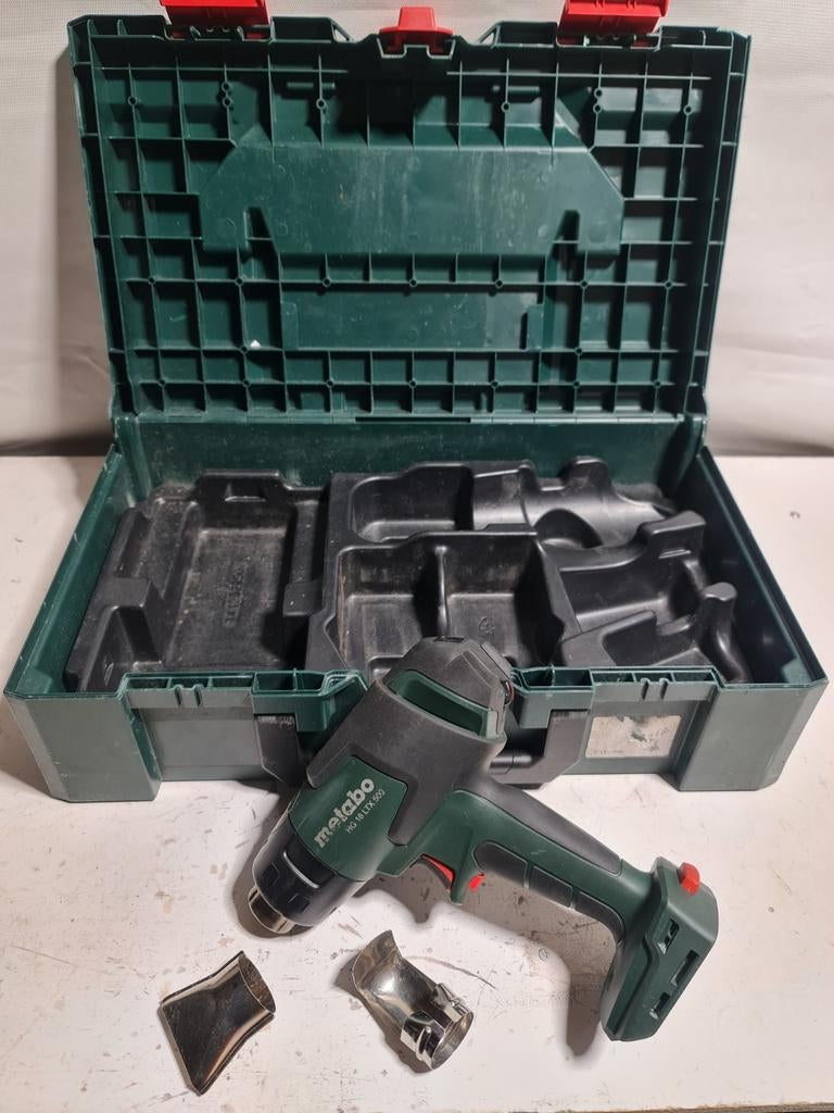 Metabo HG 18 LTX 500-M 18V Li-ion accu Heteluchtpistool body, Ophalen of Verzenden, N.v.t, N.v.t, N.v.t