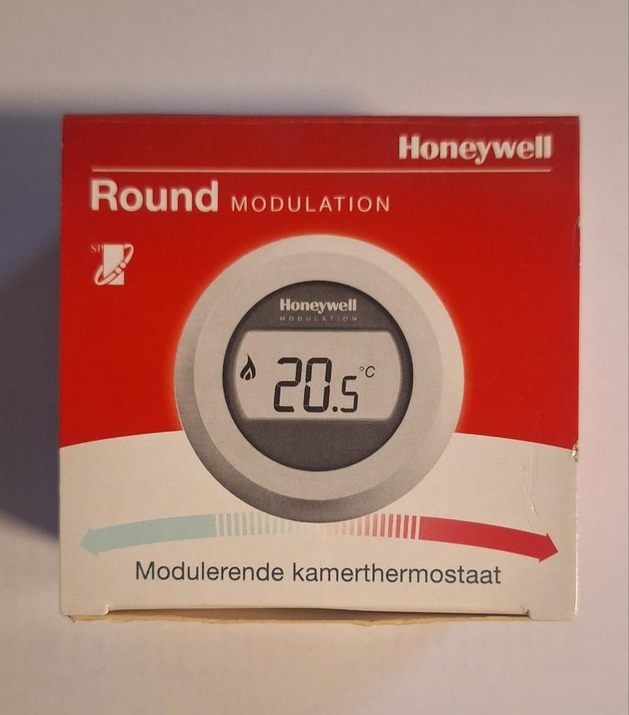 Honeywell Round Modulation T87M2018 Thermostaat - Nieuw, Ophalen of Verzenden, Slimme thermostaat, Nieuw