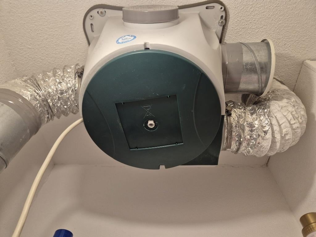 Ventilatiesysteem J.E. Storkair, Ophalen, Gebruikt, Afzuiger