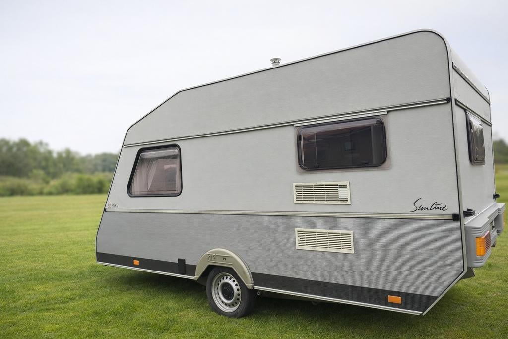 Kip Caravan Sunline 41EKL - Compacte Toercaravan, Vast bed, Kip, 750 - 1000 kg, Particulier