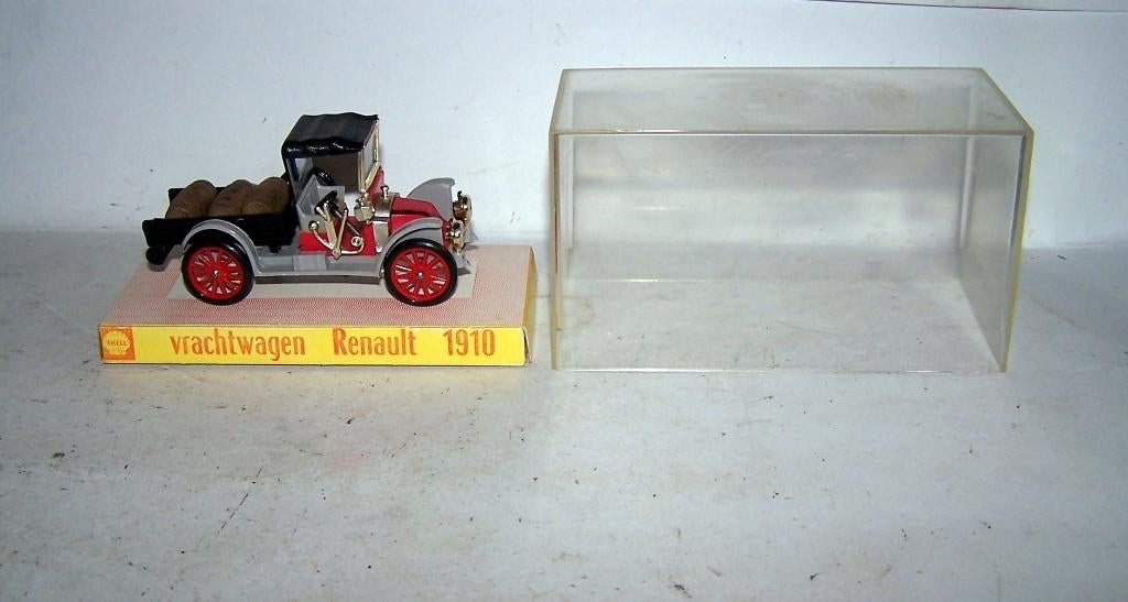 Uiterst zeldzame vintage Shell vrachtwagen Renault 1910. Nw., Ophalen of Verzenden, Nieuw, Bus of Vrachtwagen, Overige merken
