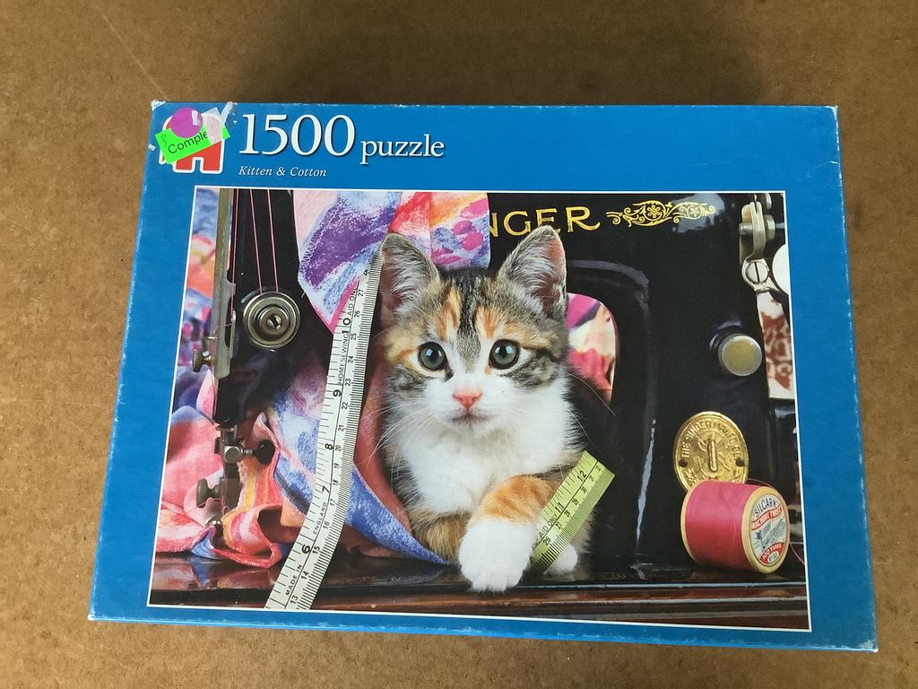 Jumbo puzzel 1500, Ophalen of Verzenden, 500 t/m 1500 stukjes, Zo goed als nieuw