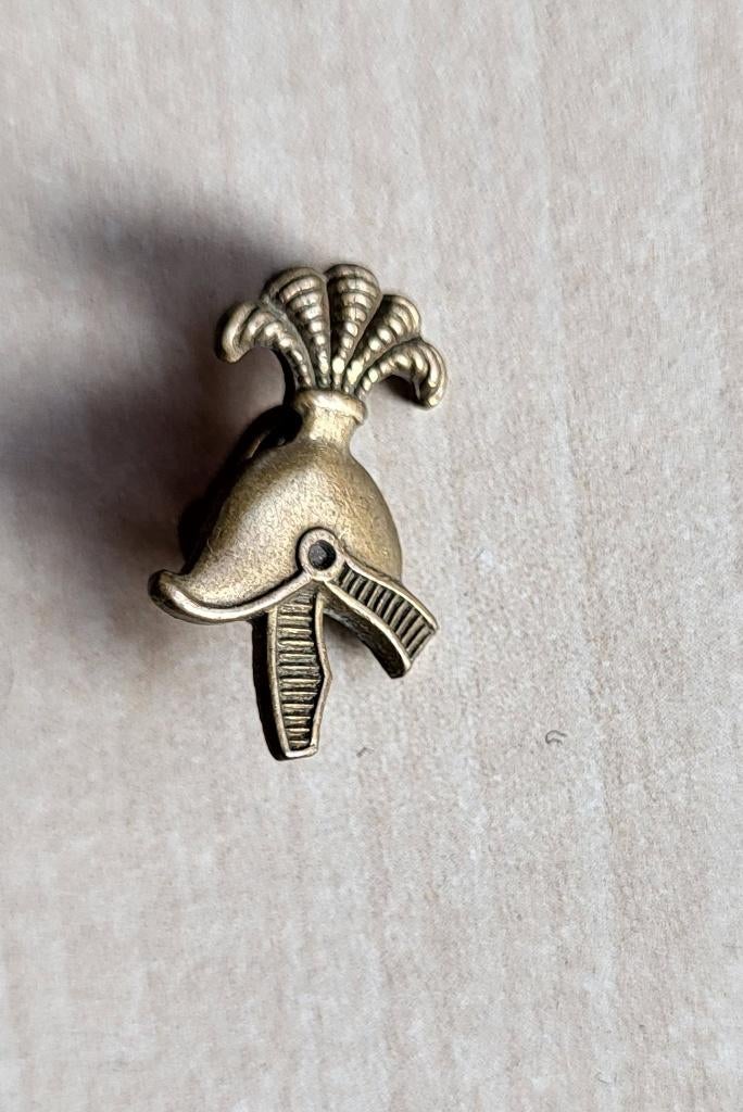 Genie embleem België, Verzamelen, Militaria | Algemeen, Landmacht, Embleem of Badge, Nederland, Ophalen of Verzenden