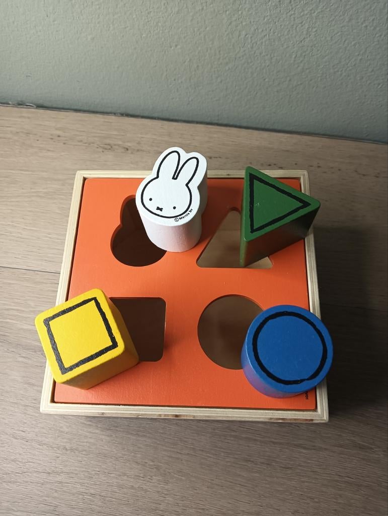 Nijntje Houten Vormenstoof, Postbus 1544, 1000 GM Amsterdam, Ophalen of Verzenden, Info@mercis.nl, Duw- of Trekspeelgoed