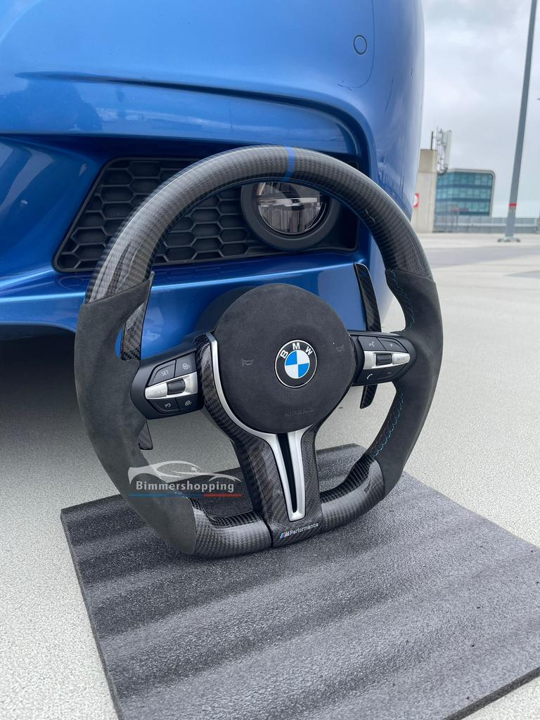 Bmw half carbon, half alcantara stuur, F20 F30 F32 F80 etc, Auto-onderdelen, Ophalen of Verzenden, Nieuw, BMW