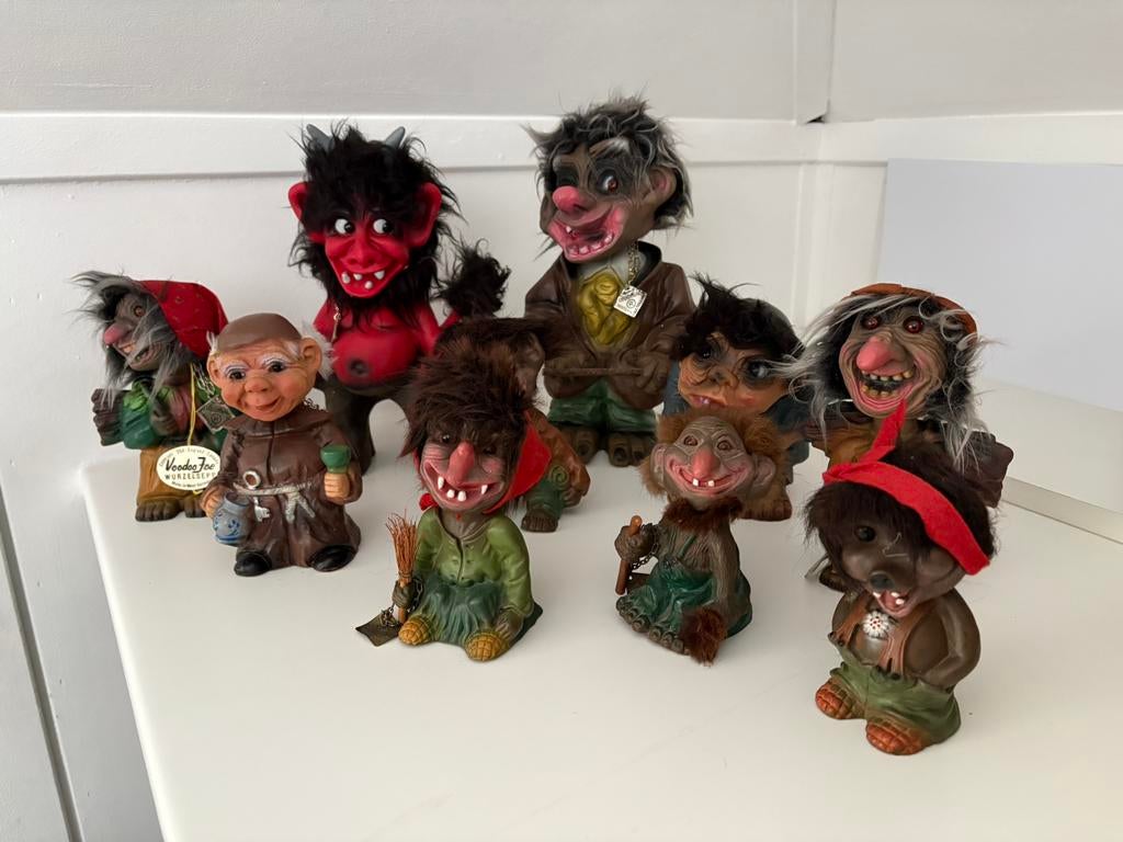 HEICO trollen bobblehead verzameling, Verzamelen, Ophalen, Zo goed als nieuw