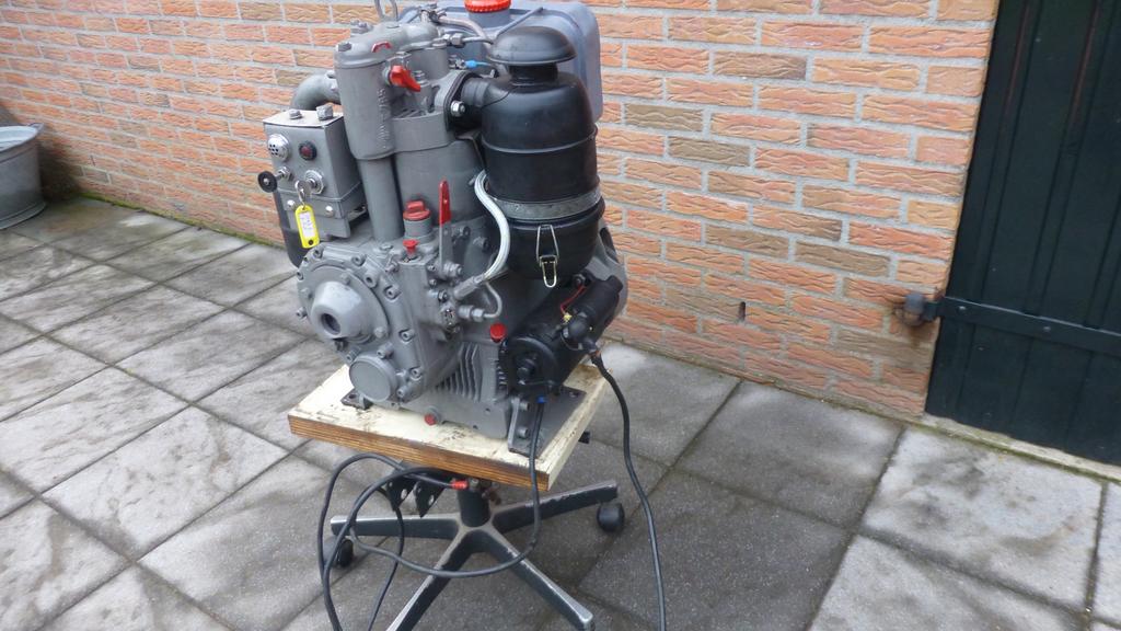 Stationair motor HATZ E 785, Ophalen, Zo goed als nieuw, Dieselmotor